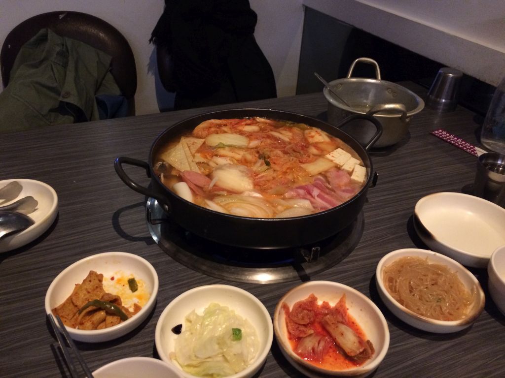 台湾人の友人と食べた韓国料理